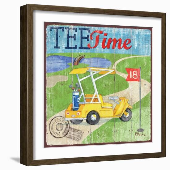 Golf Time III-Paul Brent-Framed Art Print