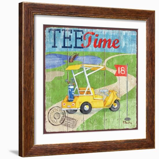 Golf Time III-Paul Brent-Framed Art Print