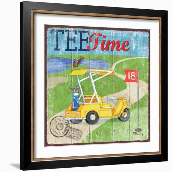 Golf Time III-Paul Brent-Framed Art Print