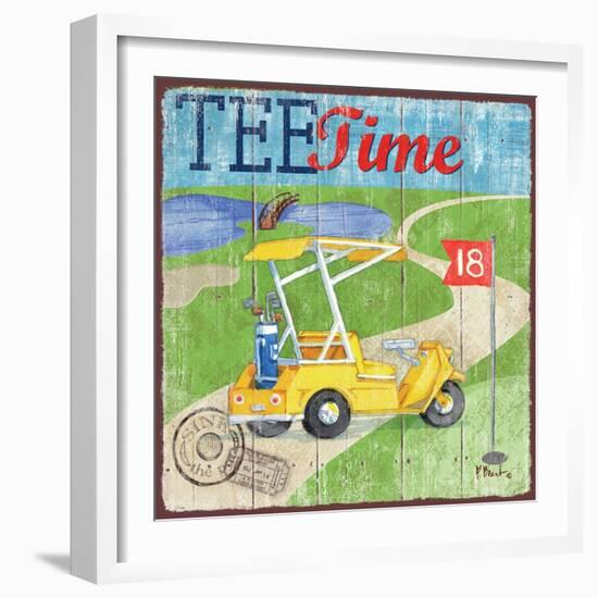 Golf Time III-Paul Brent-Framed Art Print