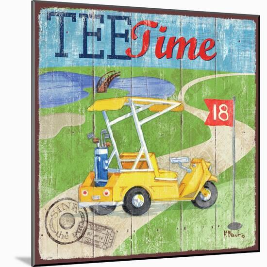 Golf Time III-Paul Brent-Mounted Art Print