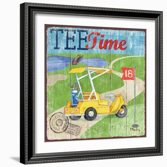 Golf Time III-Paul Brent-Framed Art Print