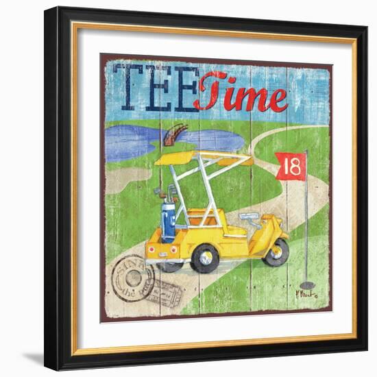 Golf Time III-Paul Brent-Framed Art Print