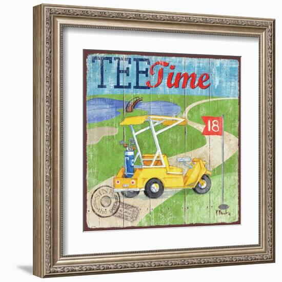 Golf Time III-Paul Brent-Framed Art Print