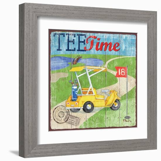 Golf Time III-Paul Brent-Framed Art Print