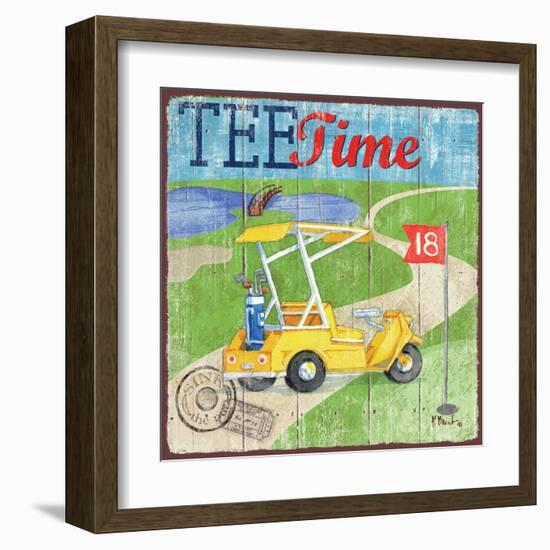 Golf Time III-Paul Brent-Framed Art Print