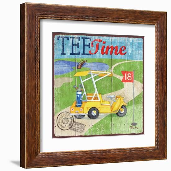 Golf Time III-Paul Brent-Framed Art Print