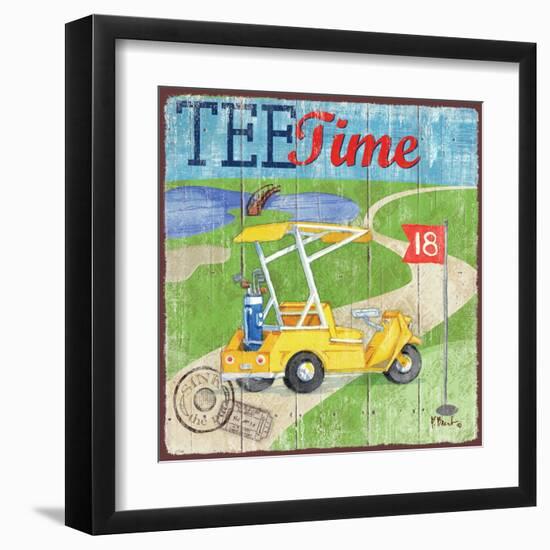 Golf Time III-Paul Brent-Framed Art Print