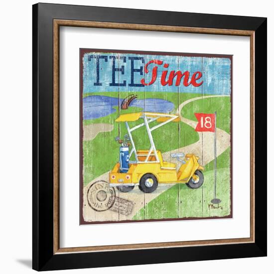 Golf Time III-Paul Brent-Framed Art Print