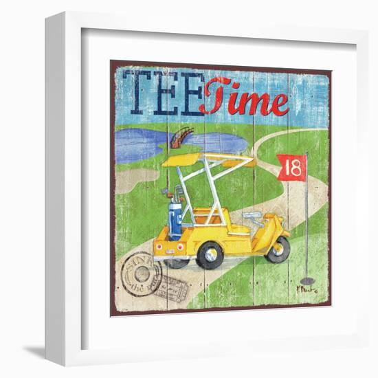 Golf Time III-Paul Brent-Framed Art Print