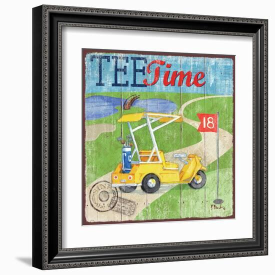 Golf Time III-Paul Brent-Framed Art Print