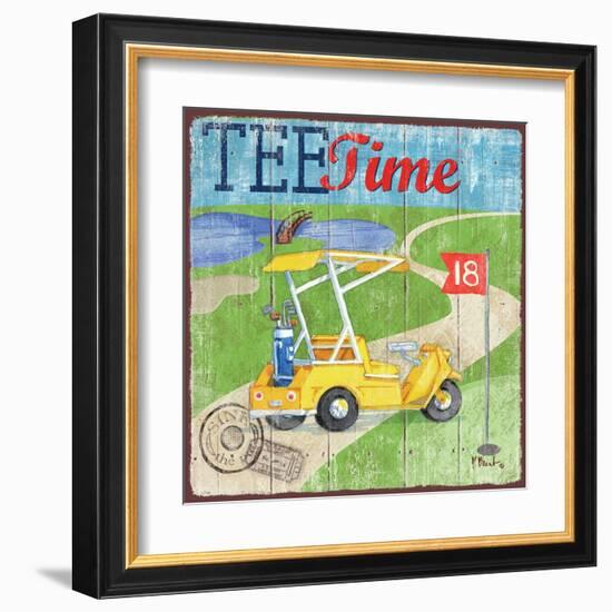 Golf Time III-Paul Brent-Framed Art Print