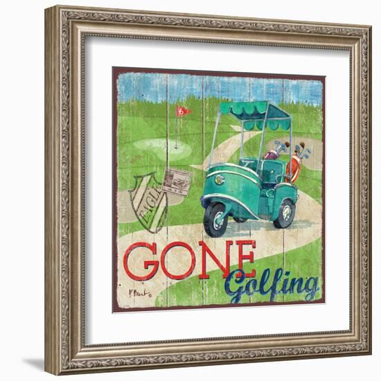 Golf Time IV-Paul Brent-Framed Art Print