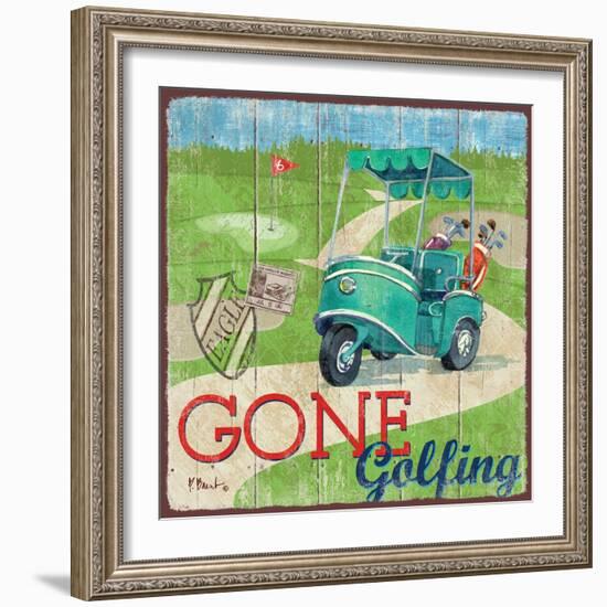 Golf Time IV-Paul Brent-Framed Art Print