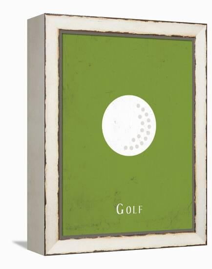 Golf-null-Framed Stretched Canvas