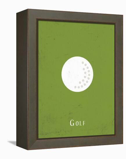 Golf-null-Framed Stretched Canvas