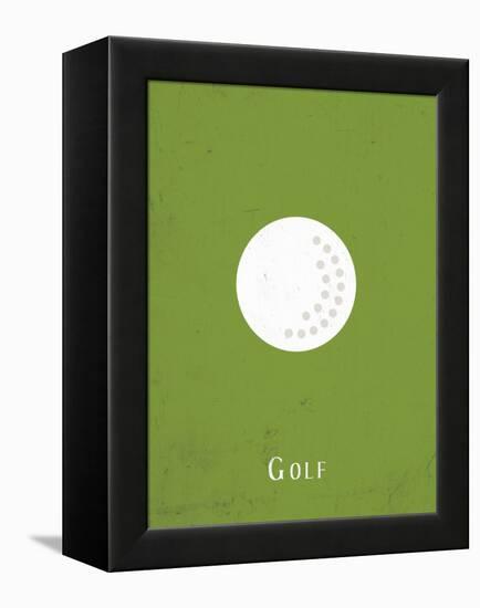 Golf-null-Framed Stretched Canvas