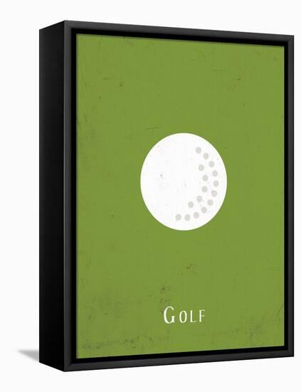 Golf-null-Framed Stretched Canvas