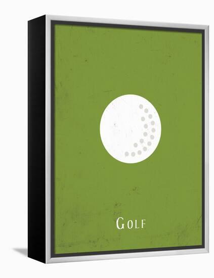 Golf-null-Framed Stretched Canvas