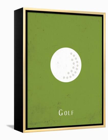 Golf-null-Framed Stretched Canvas