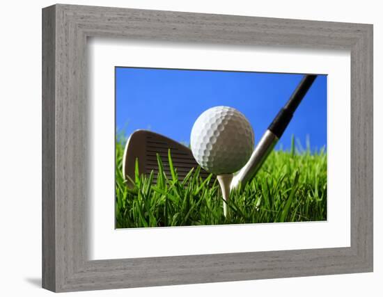 Golf.-Karam Miri Photography-Framed Photographic Print