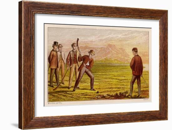 Golf-Joseph Kronheim-Framed Art Print