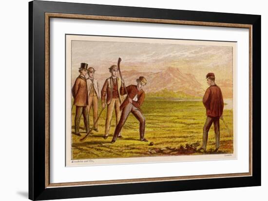 Golf-Joseph Kronheim-Framed Art Print