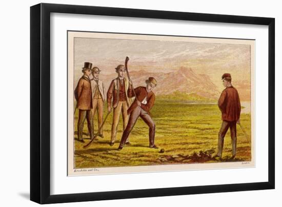 Golf-Joseph Kronheim-Framed Art Print