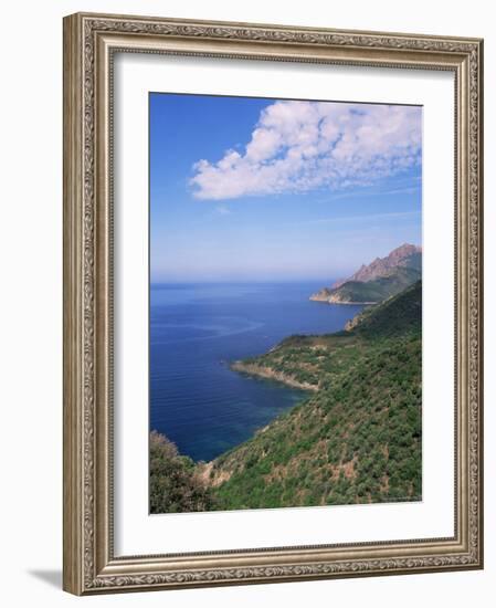 Golfe De Galeria, Corsica, France, Mediterranean-Yadid Levy-Framed Photographic Print