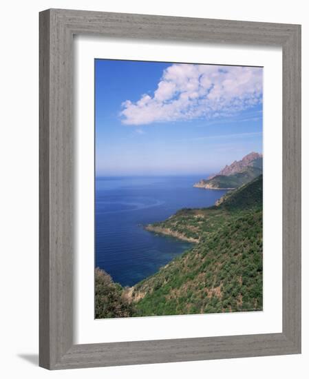 Golfe De Galeria, Corsica, France, Mediterranean-Yadid Levy-Framed Photographic Print