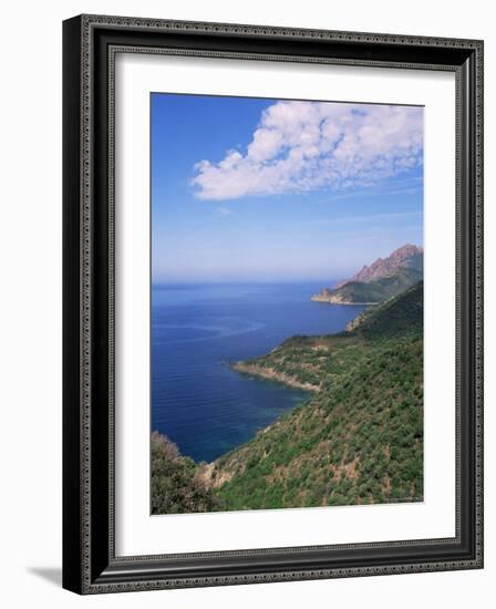 Golfe De Galeria, Corsica, France, Mediterranean-Yadid Levy-Framed Photographic Print