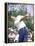 Golfer Arnold Palmer Swinging Club as Spectators Look on at Event-John Dominis-Framed Premier Image Canvas