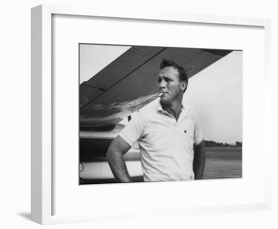 Golfer Arnold Palmer-John Dominis-Framed Premium Photographic Print