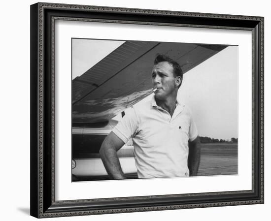 Golfer Arnold Palmer-John Dominis-Framed Premium Photographic Print