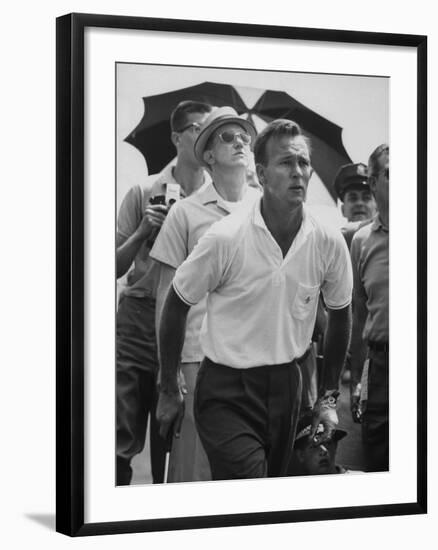 Golfer Arnold Palmer-John Dominis-Framed Premium Photographic Print