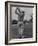 Golfer Ben Hogan, Demonstrating His Golf Drive-J^ R^ Eyerman-Framed Premium Photographic Print