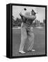 Golfer Ben Hogan, Dropping His Club at Top of Backswing-J. R. Eyerman-Framed Premier Image Canvas