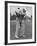 Golfer Ben Hogan, Dropping His Club at Top of Backswing-J^ R^ Eyerman-Framed Premium Photographic Print