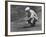 Golfer Ben Hogan Lining Up His Putt-Joe Scherschel-Framed Premium Photographic Print