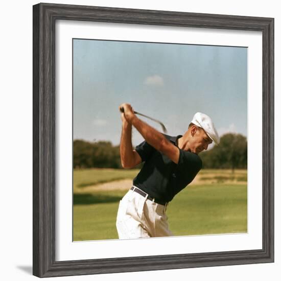 Golfer Ben Hogan-Yale Joel-Framed Premium Photographic Print