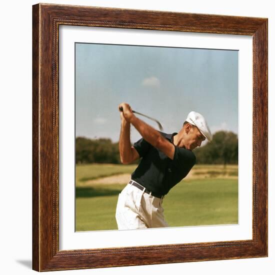 Golfer Ben Hogan-Yale Joel-Framed Premium Photographic Print