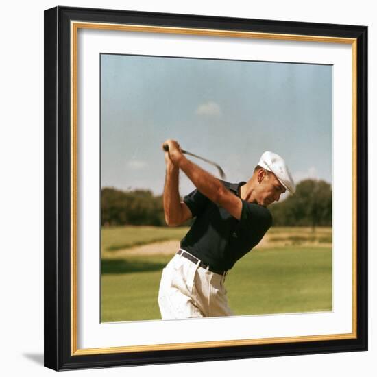 Golfer Ben Hogan-Yale Joel-Framed Premium Photographic Print