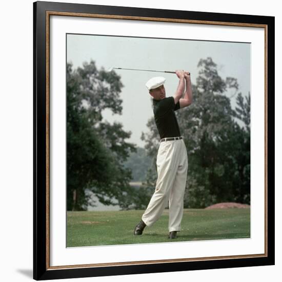 Golfer Ben Hogan-Yale Joel-Framed Premium Photographic Print