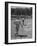 Golfer Byron Nelson Putting on the 15th Green-null-Framed Photographic Print