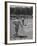 Golfer Byron Nelson Putting on the 15th Green-null-Framed Photographic Print