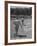 Golfer Byron Nelson Putting on the 15th Green-null-Framed Photographic Print