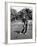 Golfer Claude Harmon Leading with Left Hip as He Hits Ball-J^ R^ Eyerman-Framed Premium Photographic Print