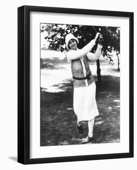 Golfer Opal Hill Won the Trans-Mississippi Women's Golf Championship 3 Times-null-Framed Photo