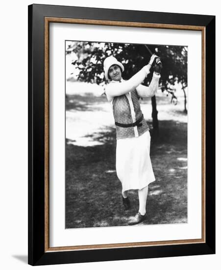 Golfer Opal Hill Won the Trans-Mississippi Women's Golf Championship 3 Times-null-Framed Photo