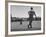 Golfer Putting the 12th Green-null-Framed Photographic Print